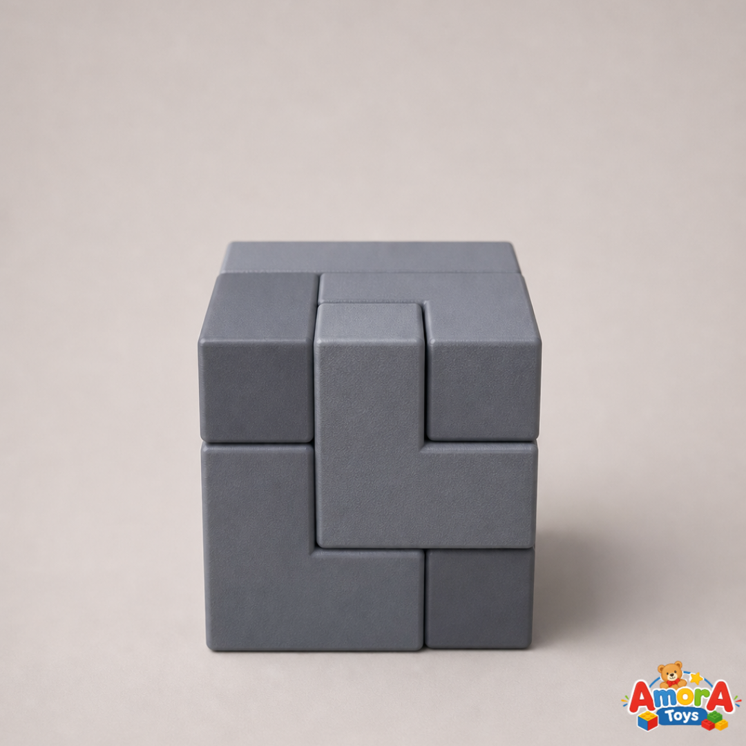 Quebra-cabeça Cubo 7 + Caixa